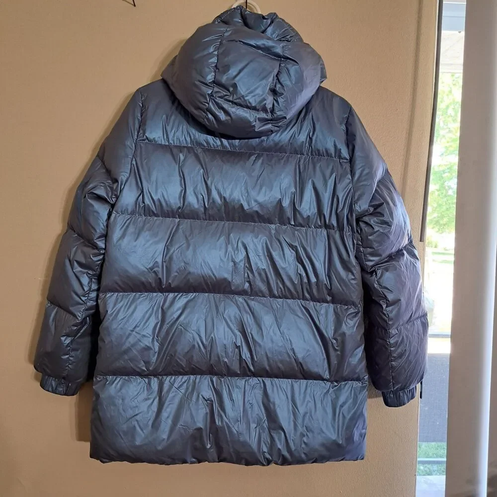 Michael Kors women's puffer jacket Sz S snaps on side
